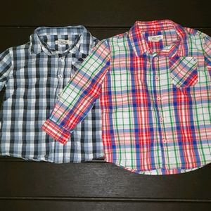 Cherokee Toddler Button-up Shirts 4T
